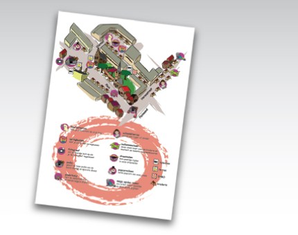 Wateringse ondernemersvereniging, illustratie voor een plattegrond